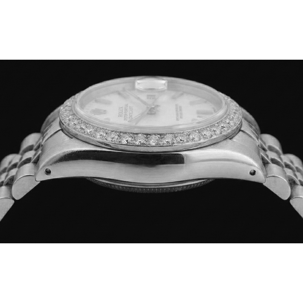 Ss Jubilee Bracelet Rolex Women Watch Stick Dial Diamond Bezel
