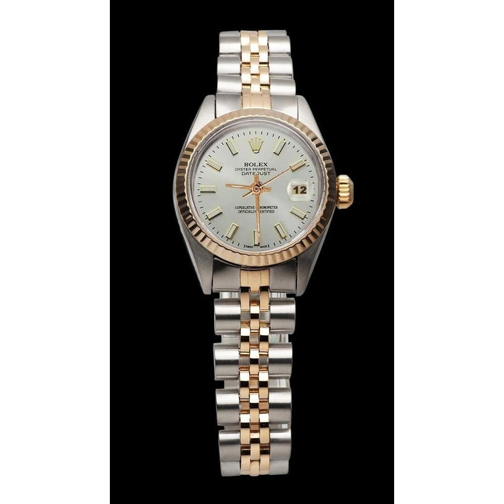  Jubilee Rolex Date Just White Datejust Lady Watch