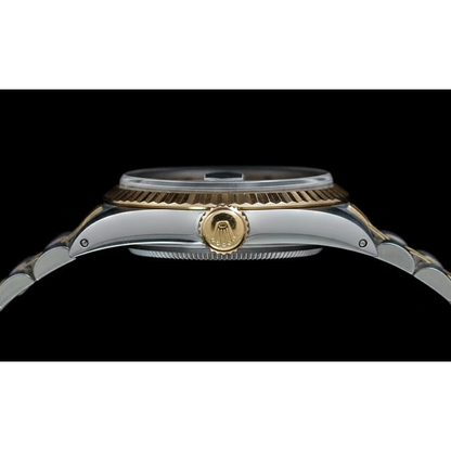 Ss & Yellow Gold Jubilee Stick Dial Datejust Rolex Women Watch