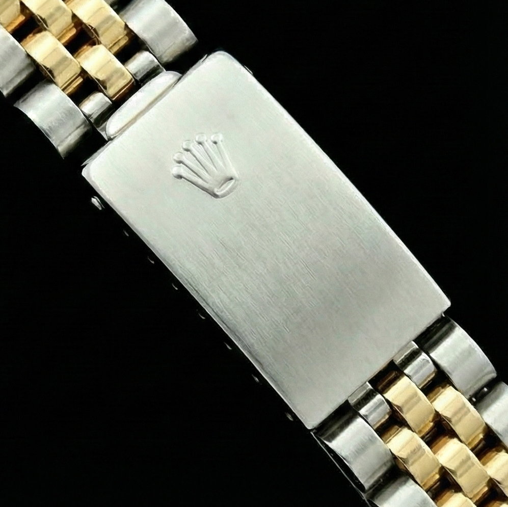 Ss & Yellow Gold Jubilee Stick Dial Datejust Rolex Women Watch