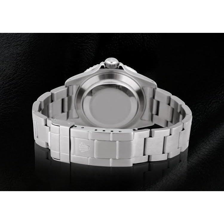 Stainless Steel Black Rolex Oyster