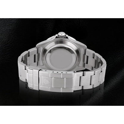 Stainless Steel Black Rolex Oyster