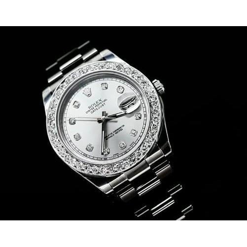 Diamond Bezel Rolex Watch