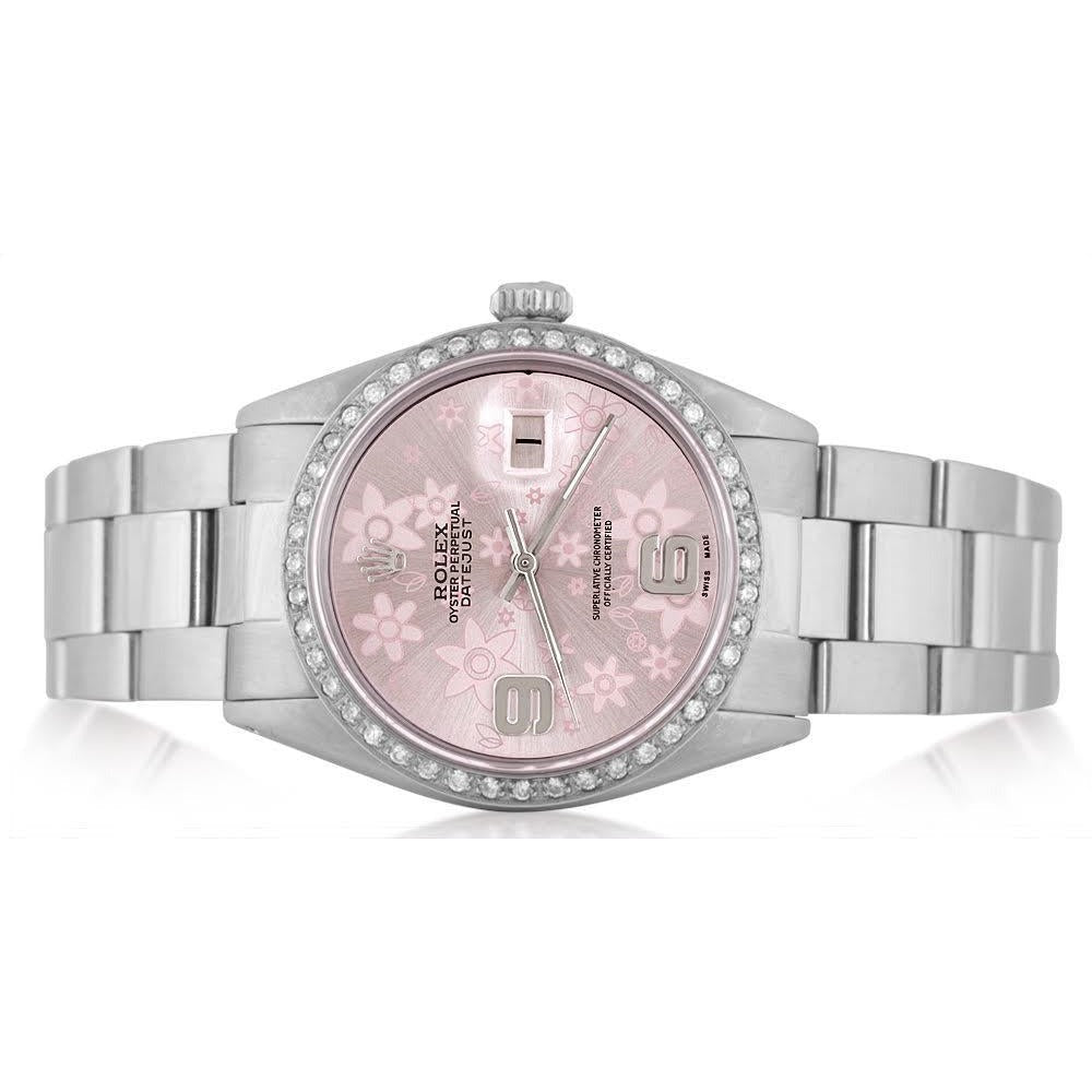 Stainless Steel Rolex Datejust Mens Watch