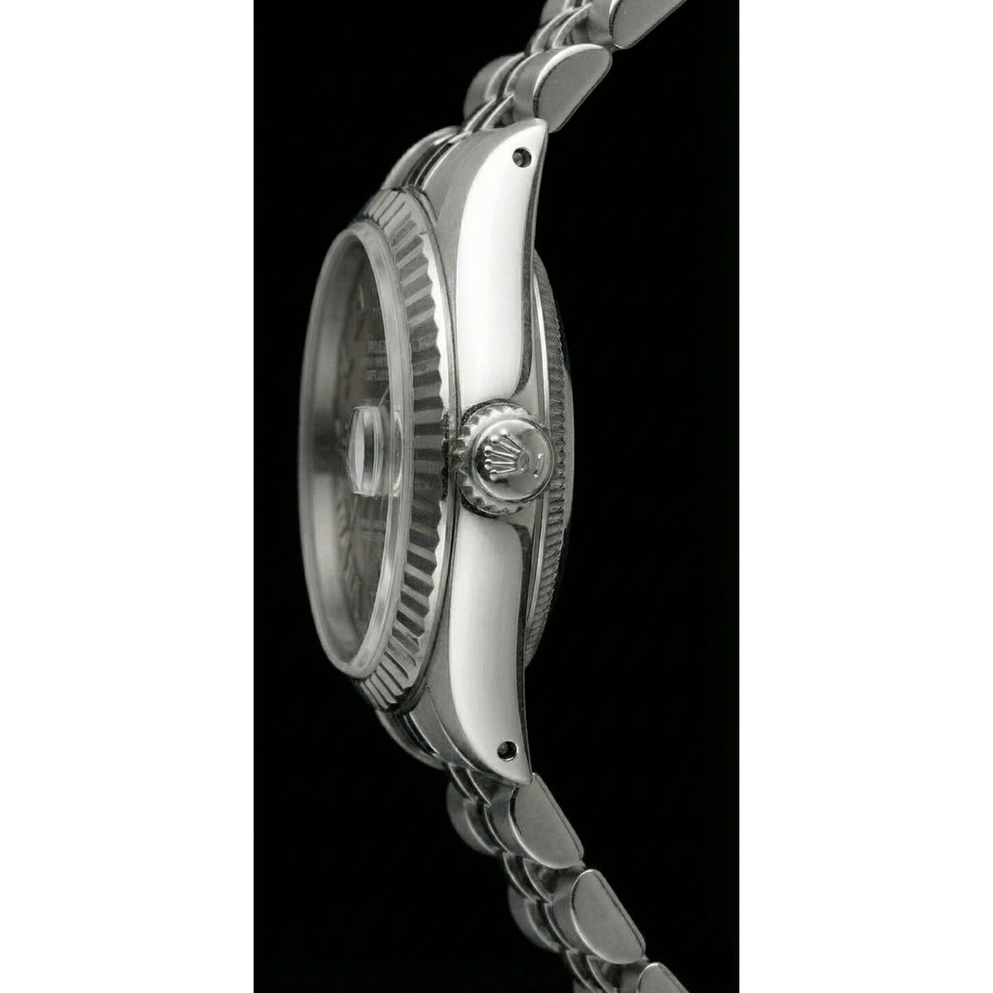 Stainless Steel Jubilee Rolex Gray Roman Dial Rolex Watch