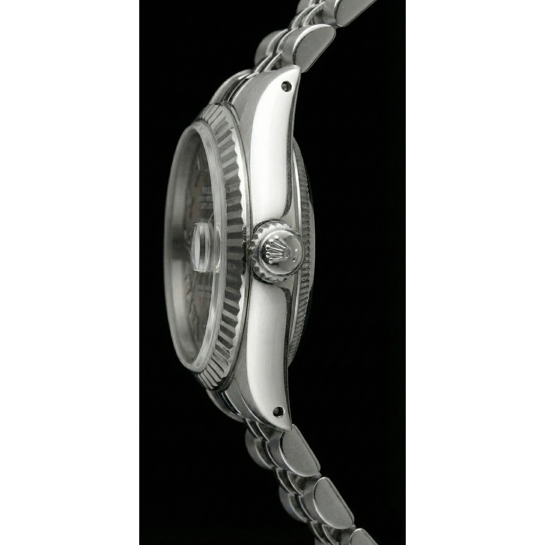 Stainless Steel Jubilee Rolex Gray Roman Dial Rolex Watch