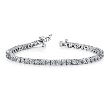 Stunning 5 Carat Lab Grown Diamond Bracelet