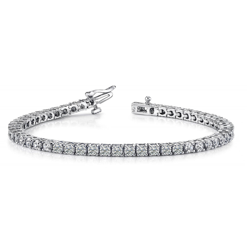 Stunning 5 Carat Lab Grown Diamond Bracelet