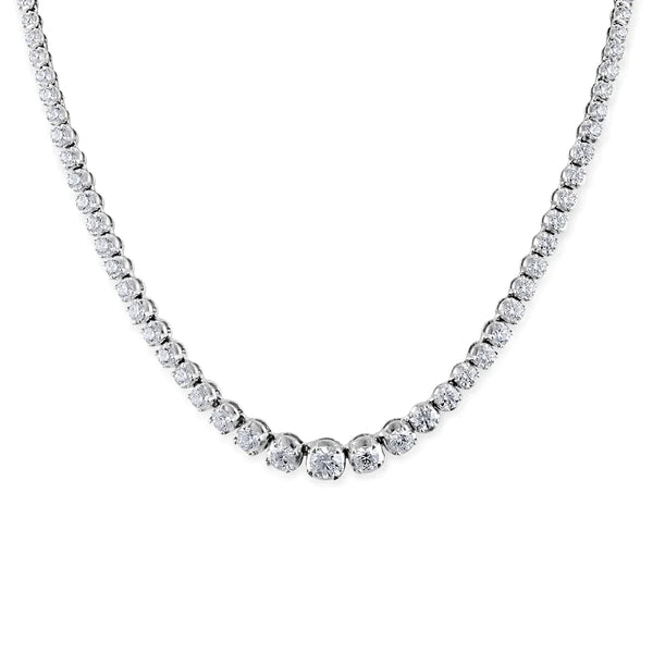 Tennis Diamond Necklace For Women