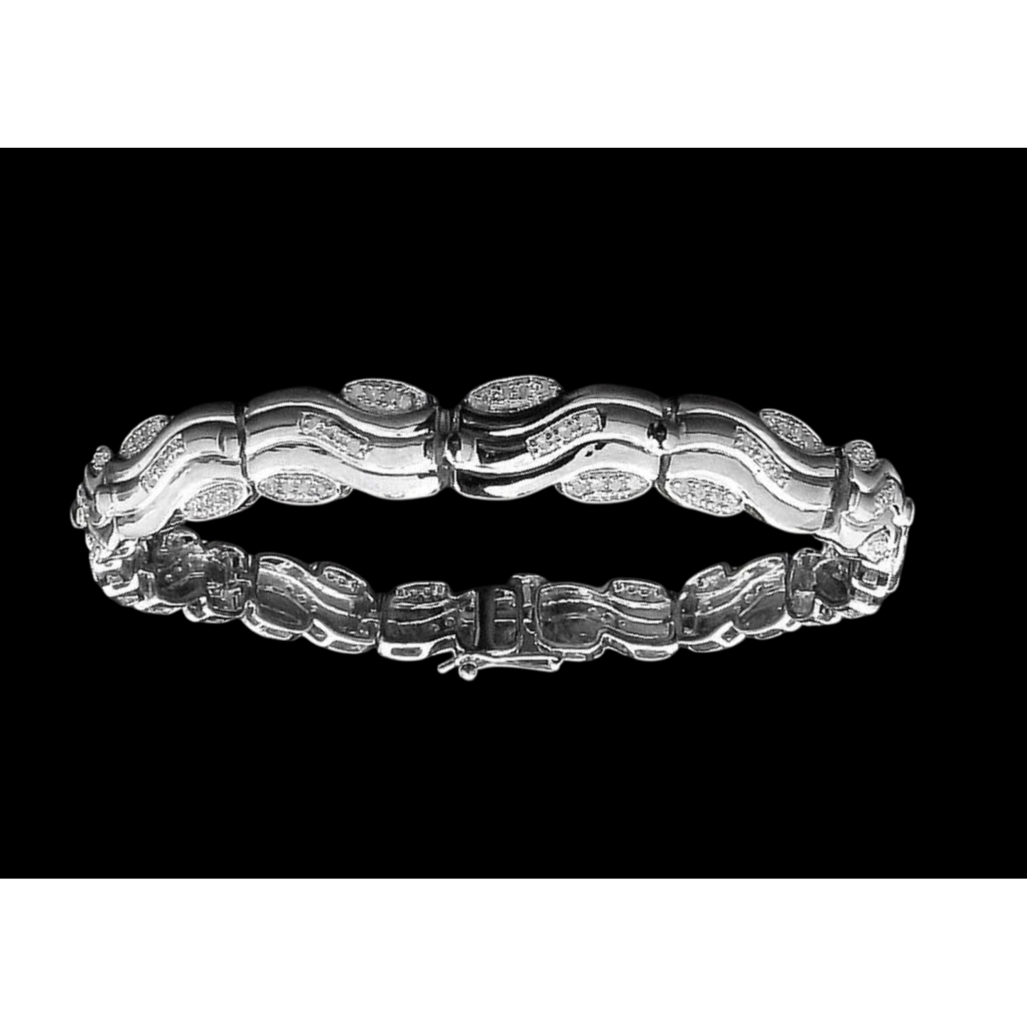 Tennis Bracelet Women 5 Ct Round Brilliant Cut Natural Earth Mined Diamonds White Gold
