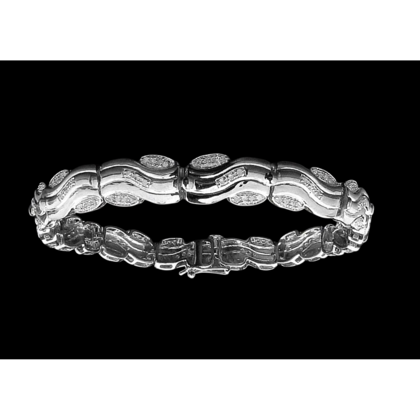 Tennis Bracelet Women 5 Ct Round Brilliant Cut Natural Earth Mined Diamonds White Gold