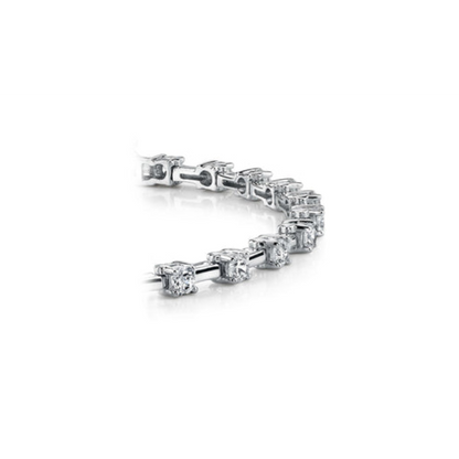 Tennis Bracelet Women Gold Jewelry 2.80 Carats Prong Set Round Natural Earth Mined Diamond