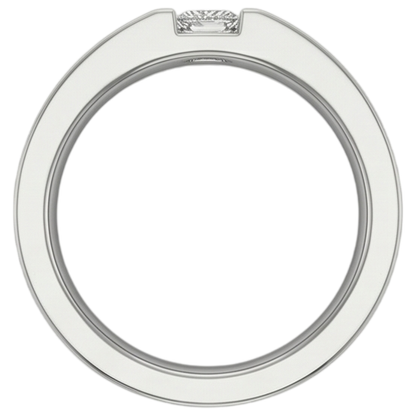 Tension Princess Diamond Anniversary Ring White Gold 10K 0.75 Carats
