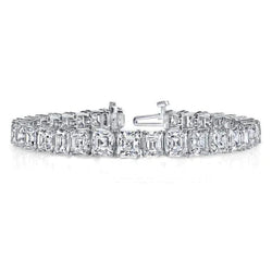 Real  The Most Expensive Bracelet With Asscher Diamonds