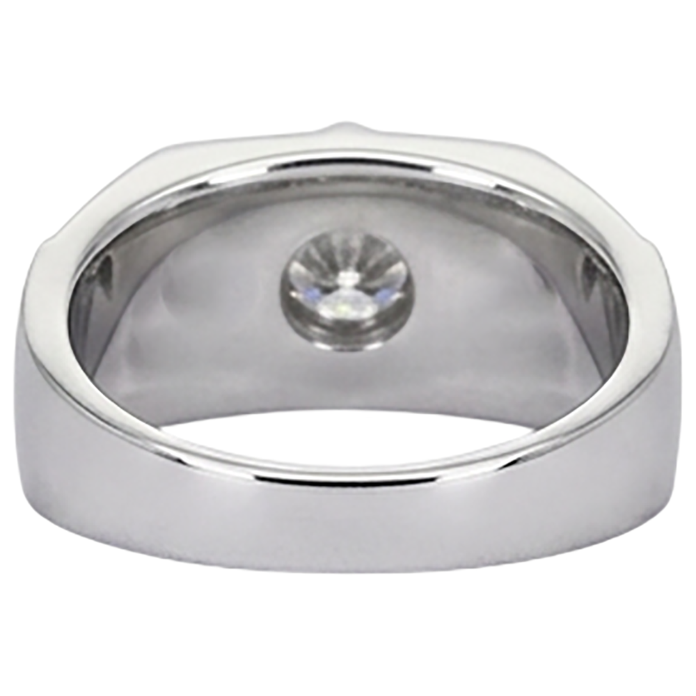 Thick Shank Men's Anniversary Band Round Diamond 1.75 Carats