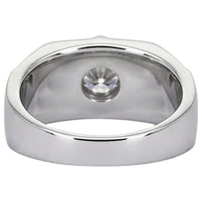 Thick Shank Men's Anniversary Band Round Diamond 1.75 Carats