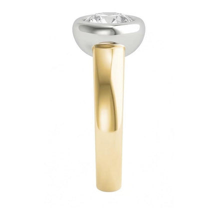 natural round diamond 1.50ct watch top view