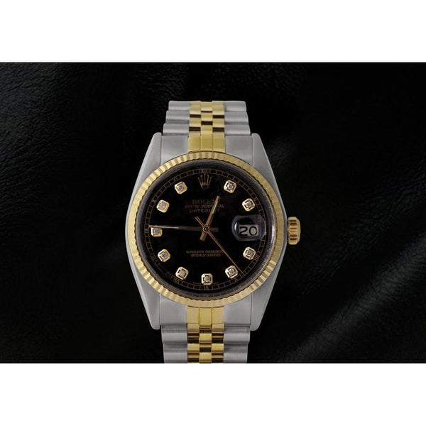 Two Tone Men Rolex 