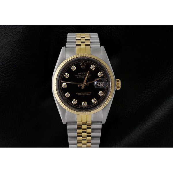 Datejust Watch Diamond Dial Jubilee