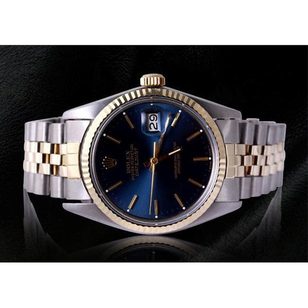 Blue Stick Dial Oyster Perpetual