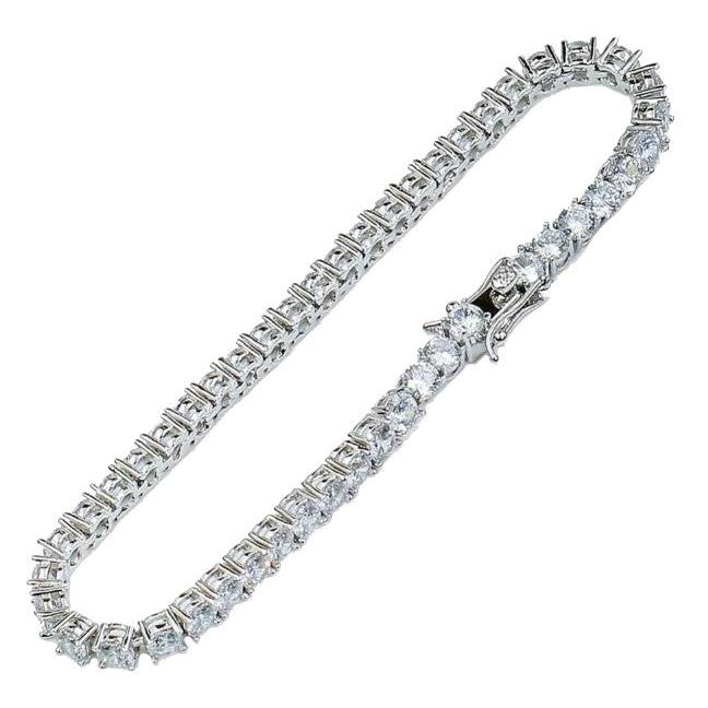 VVS Lab Grown Diamond Tennis Bracelet For Women