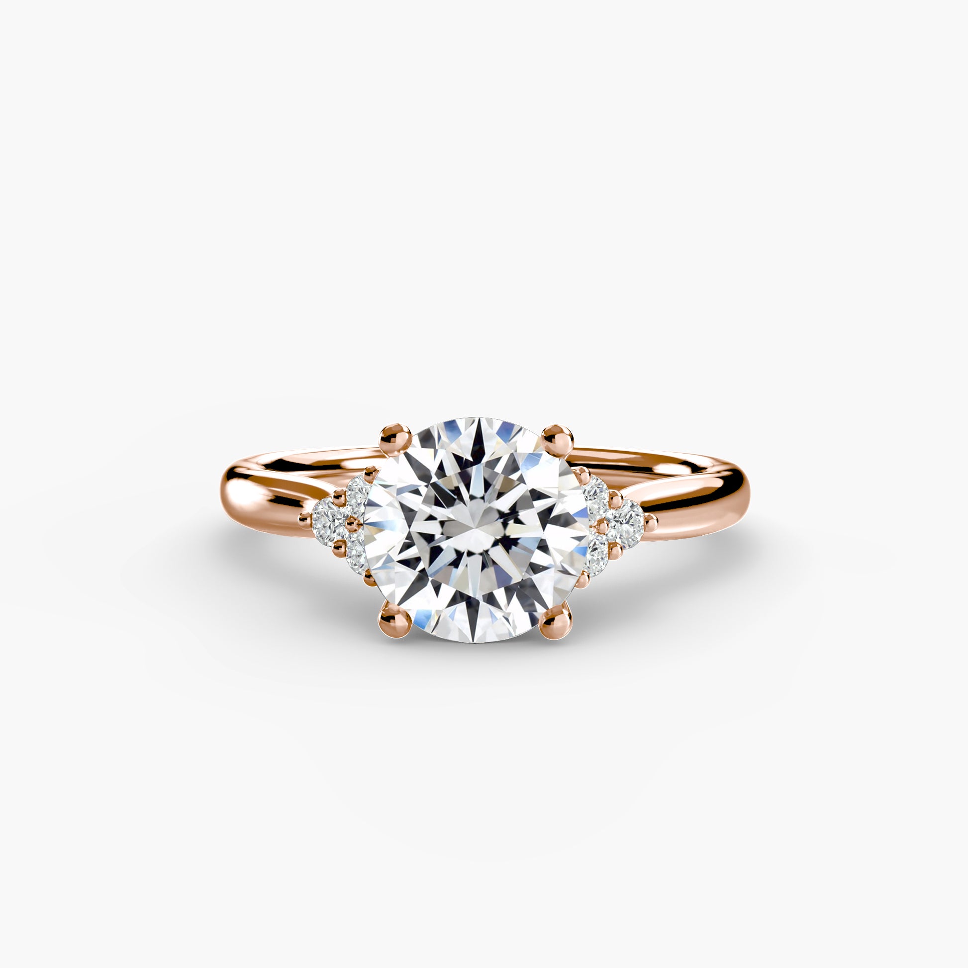 natural round diamond 0.08ct other with diamond accents