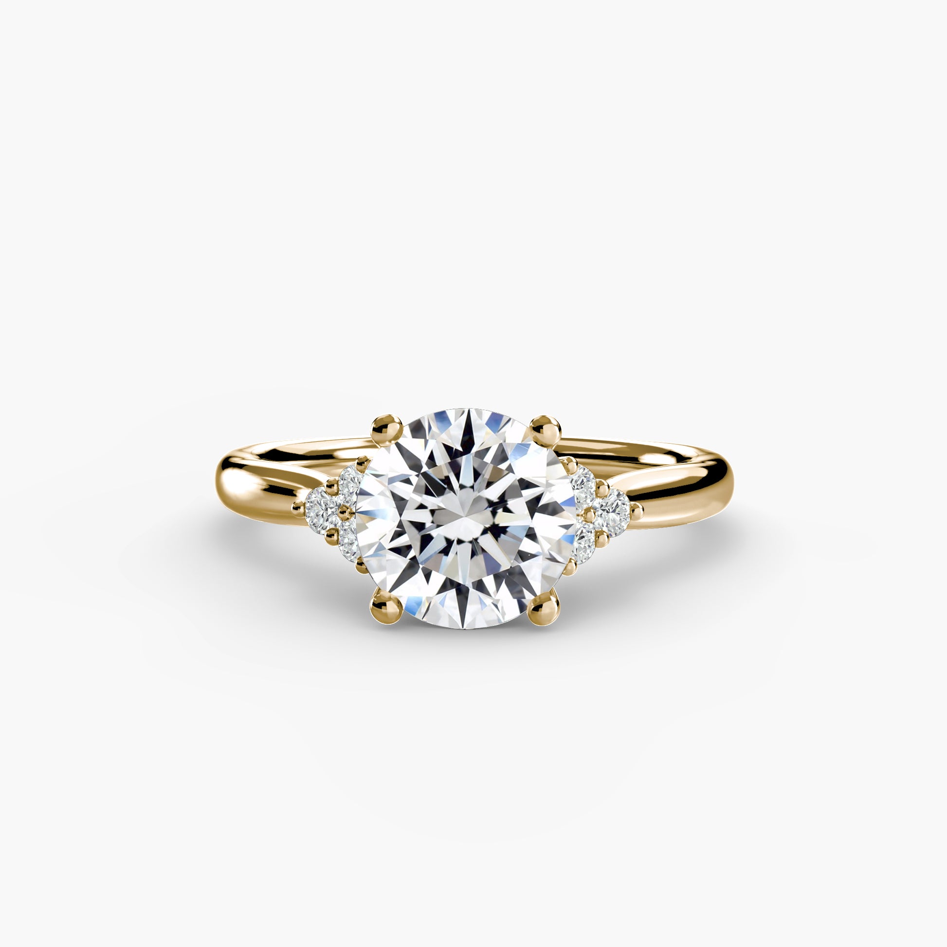 natural round diamond 0.08ct other close up detail