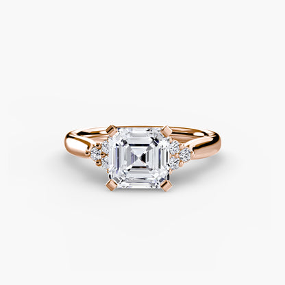 natural round diamond 0.08ct other side angle