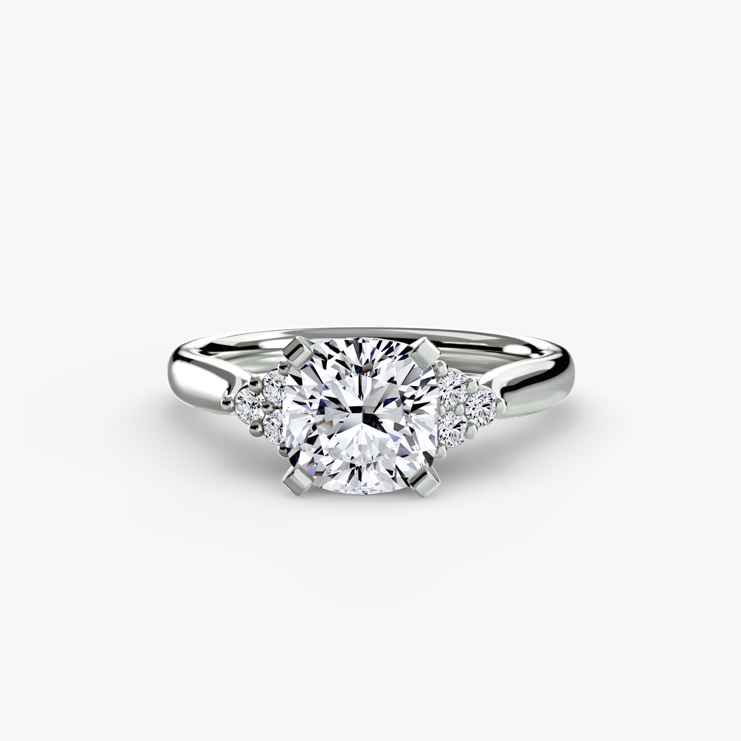 natural round diamond 0.08ct other band detail