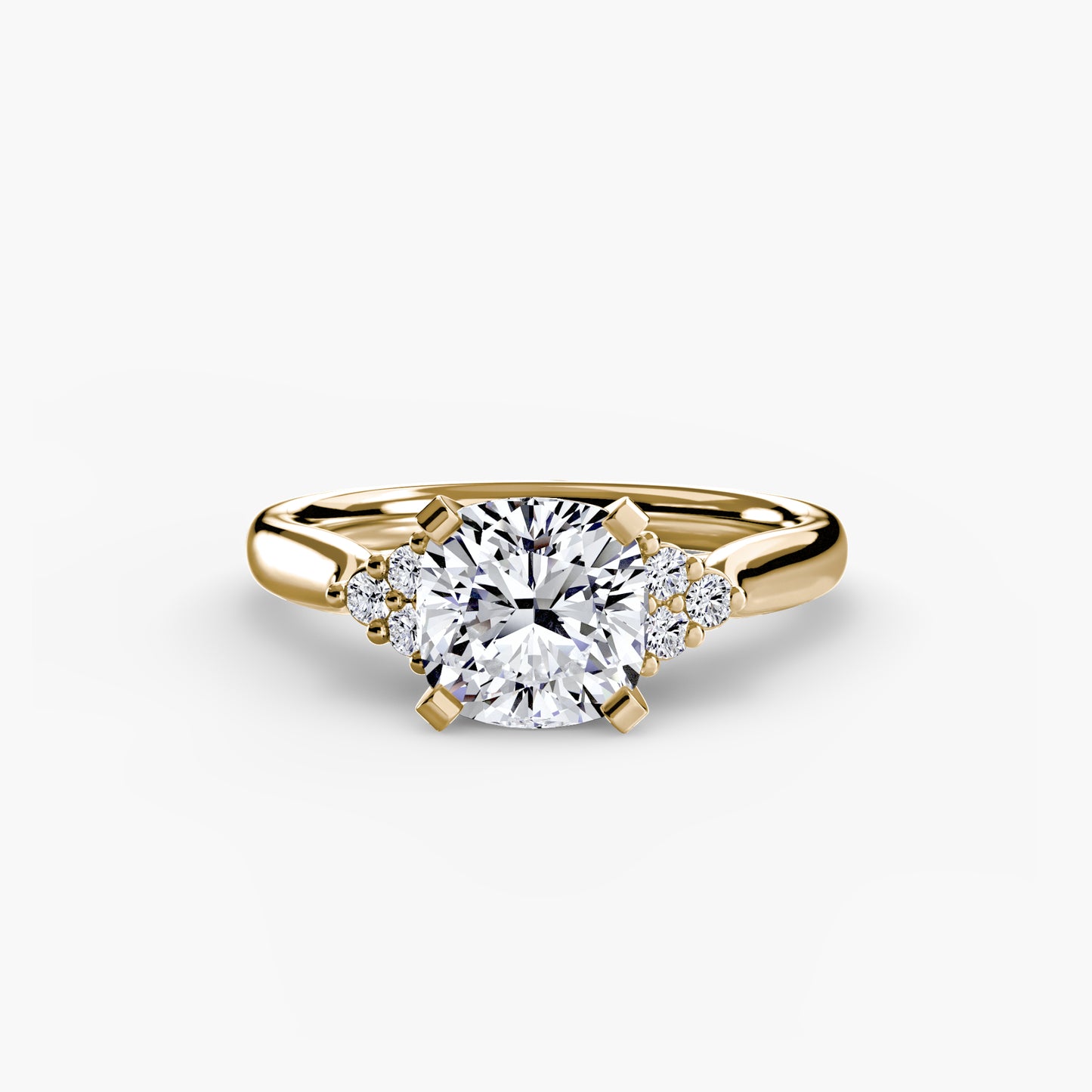natural round diamond 0.08ct other top view