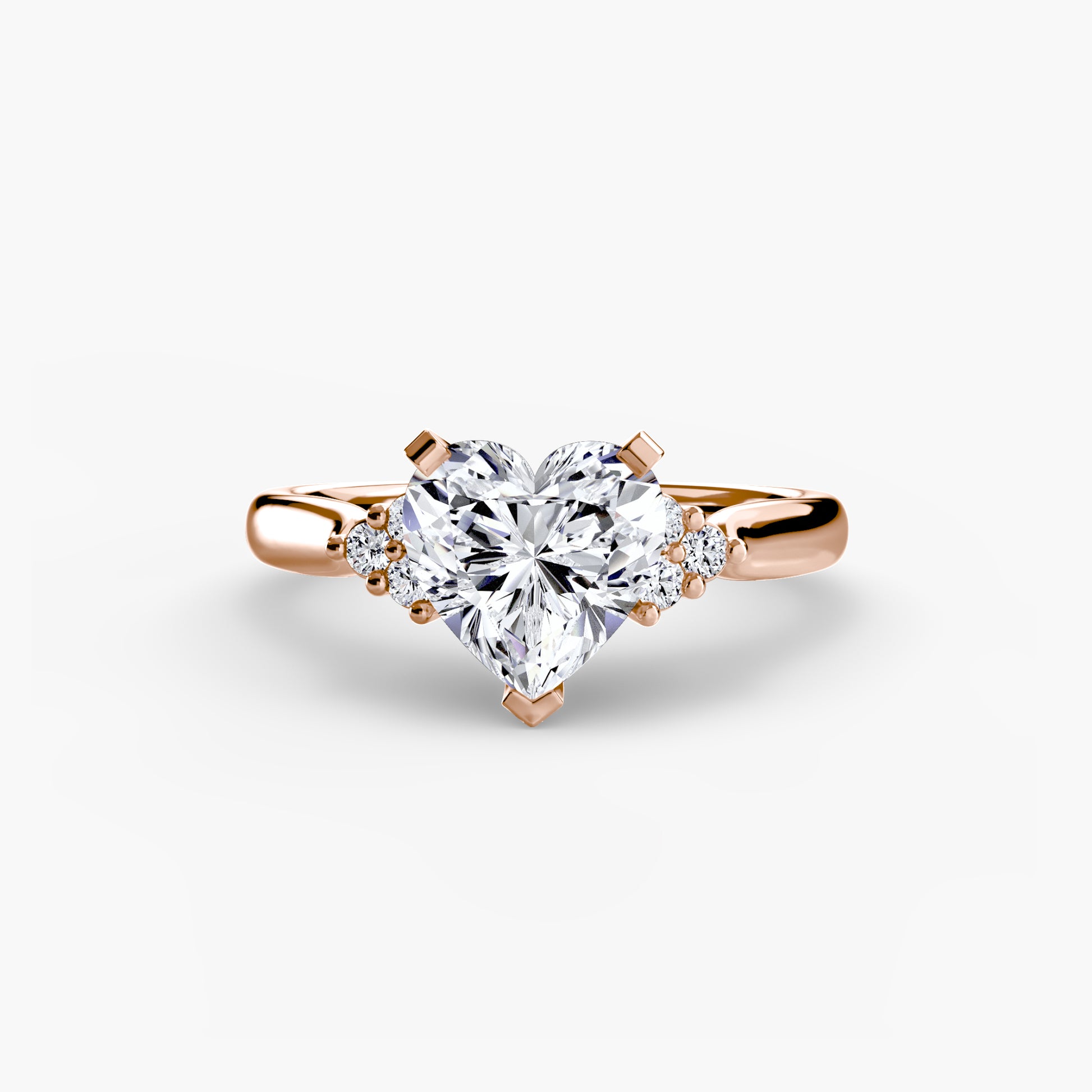 natural round diamond 0.08ct other top view