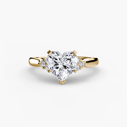 natural round diamond 0.08ct other top view
