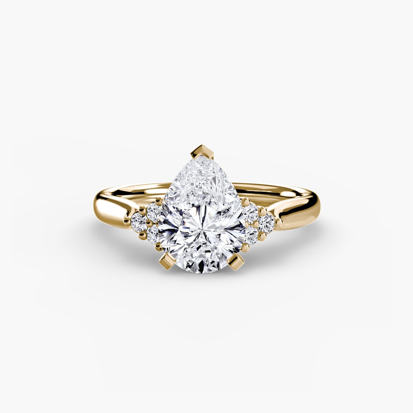 natural round diamond 0.08ct other side angle