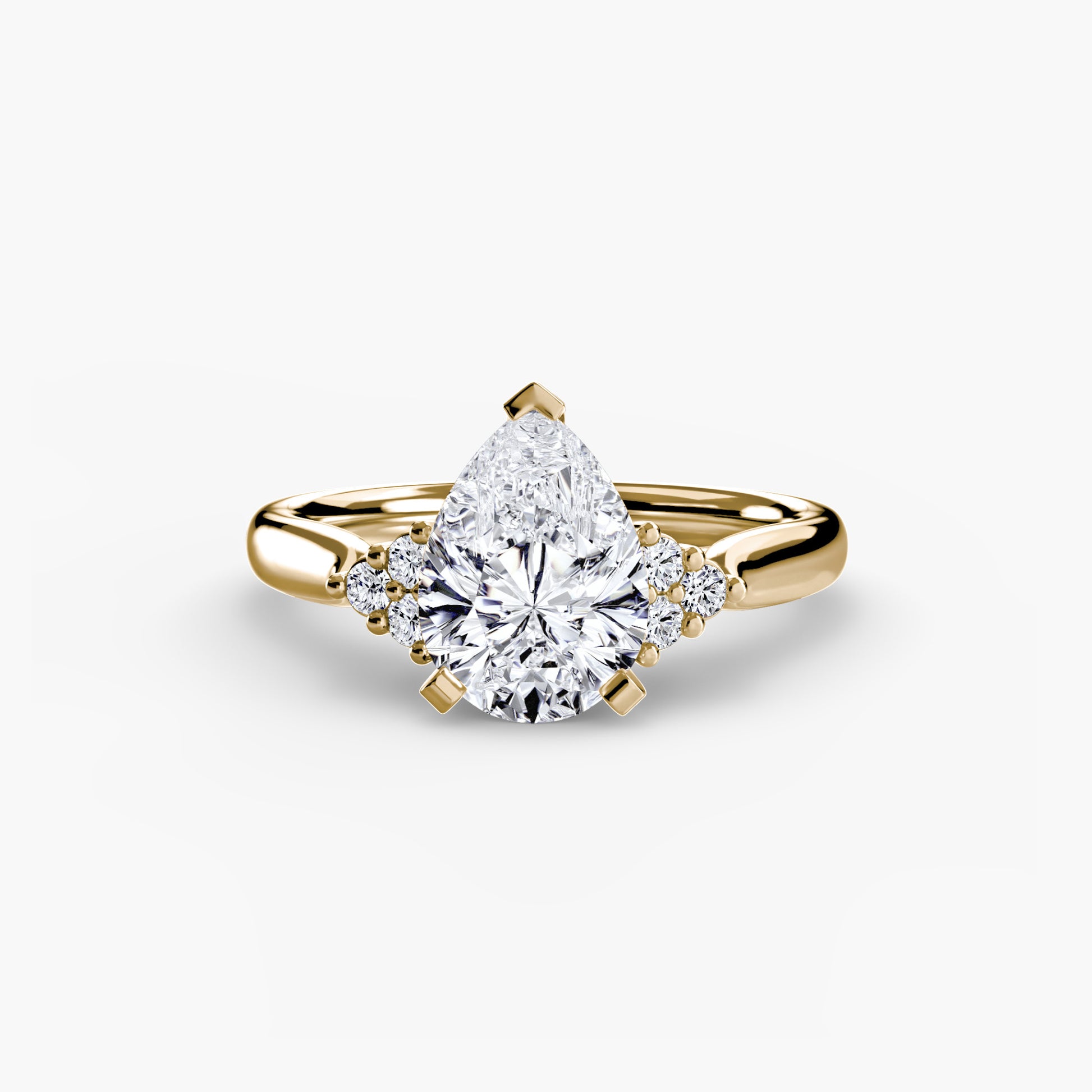 natural round diamond 0.08ct other side angle
