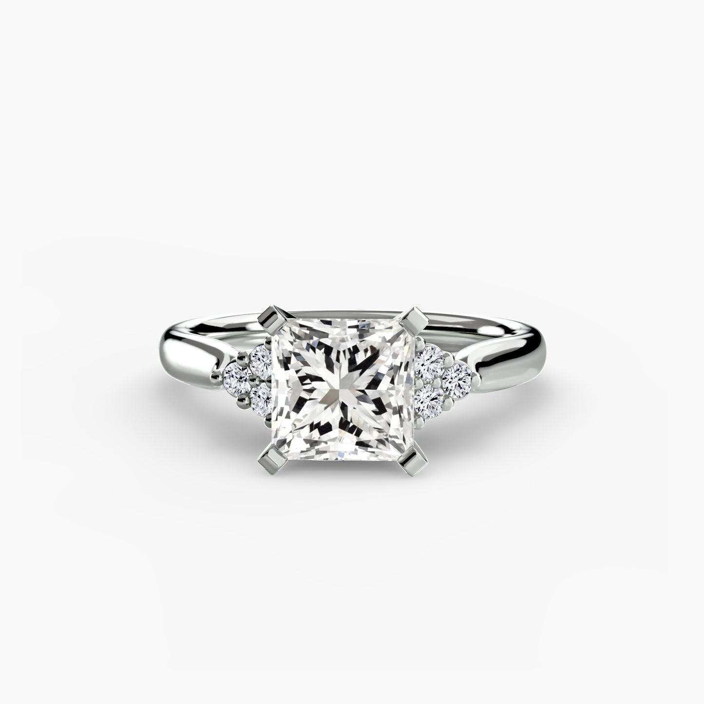 natural round diamond 0.08ct other with diamond accents