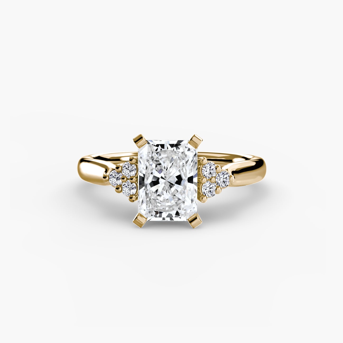 natural round diamond 0.08ct other three quarter angle
