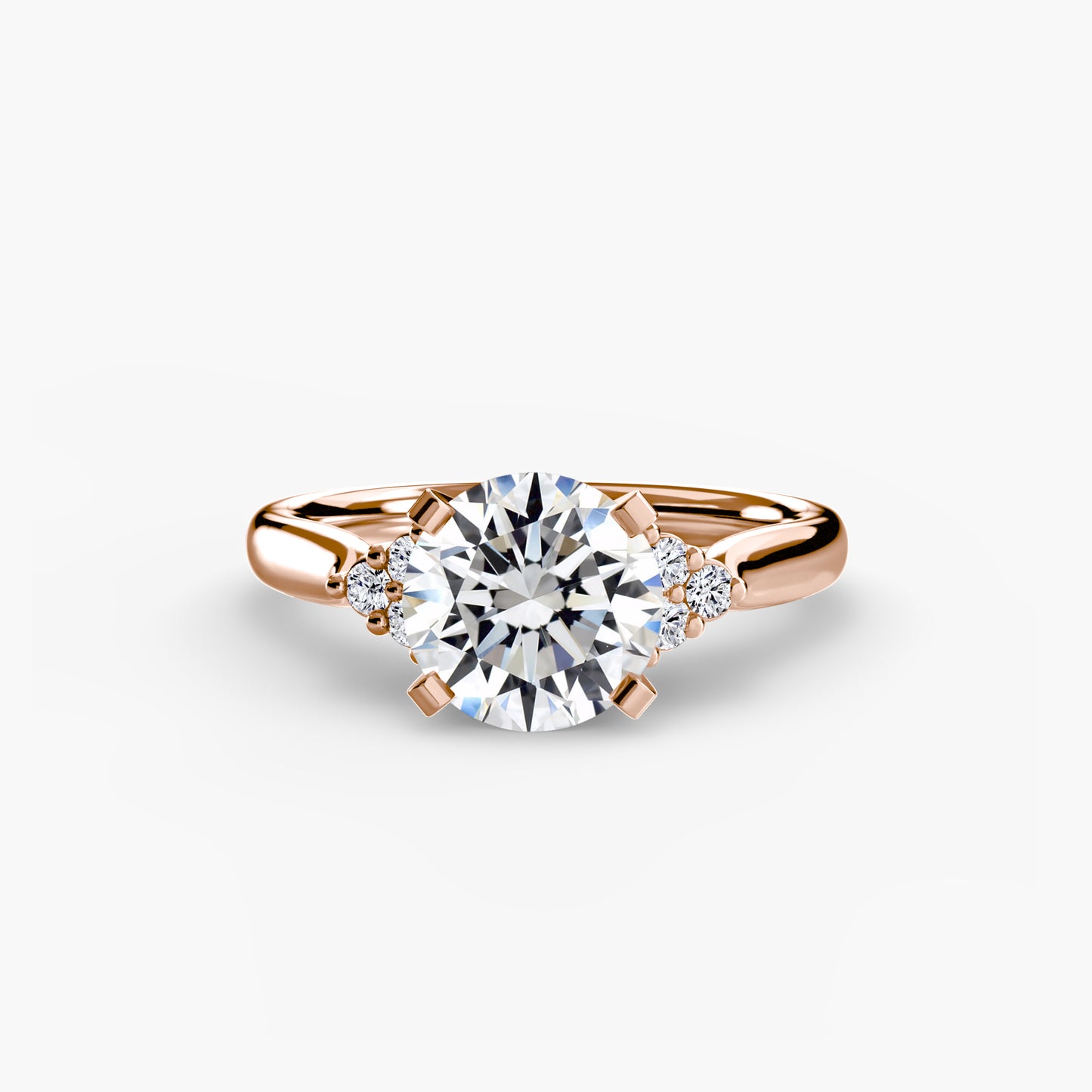 natural round diamond 0.08ct other band detail