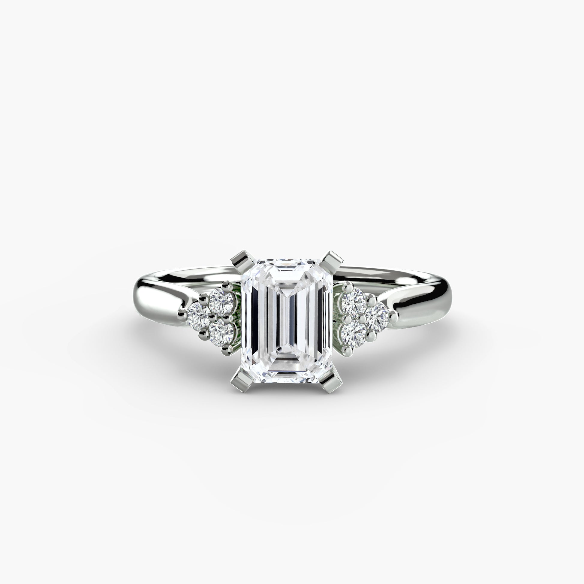 natural round diamond 0.08ct other three quarter angle