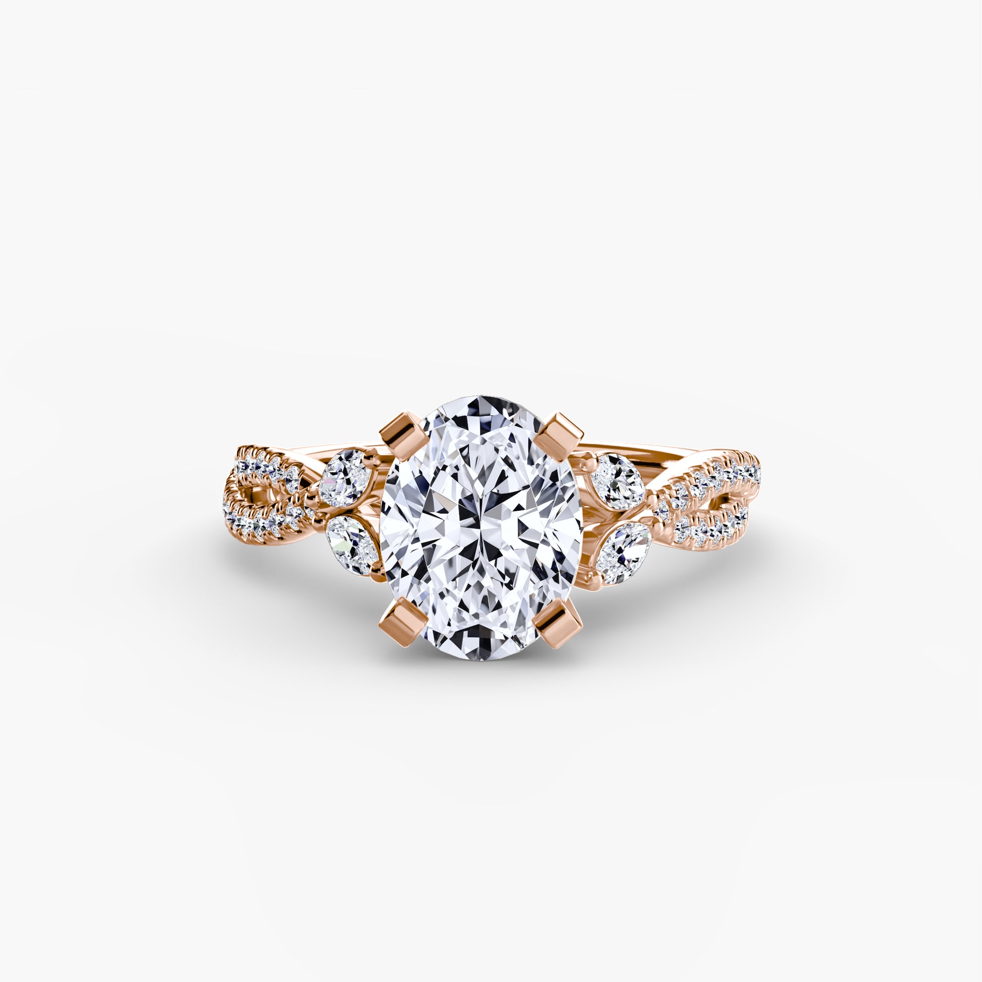 natural round diamond 0.35ct ring lifestyle photo