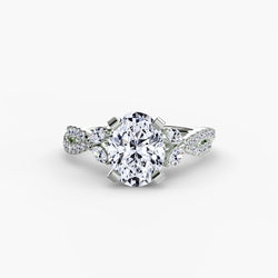 Natural Diamond Ring 0.35ct