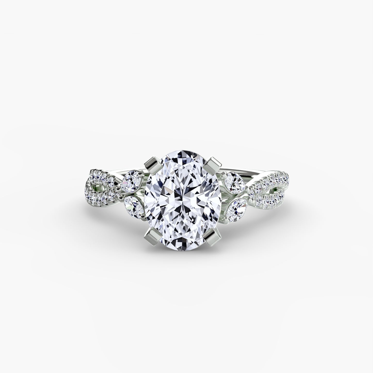 natural round diamond 0.35ct ring certificate