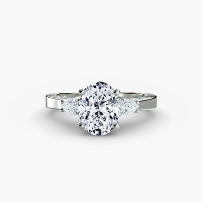 natural round diamond 0.31ct other band detail