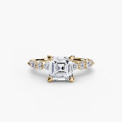 natural round diamond 0.35ct band lifestyle photo