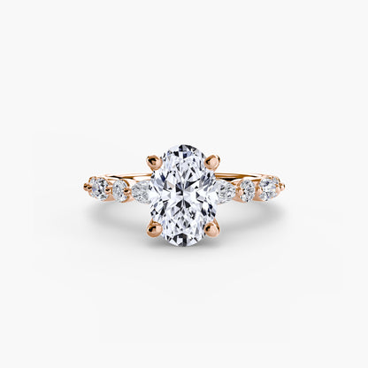 natural round diamond 0.35ct band certificate