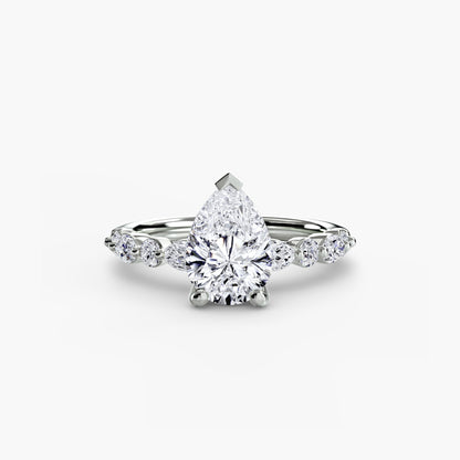 natural round diamond 0.35ct band lifestyle photo