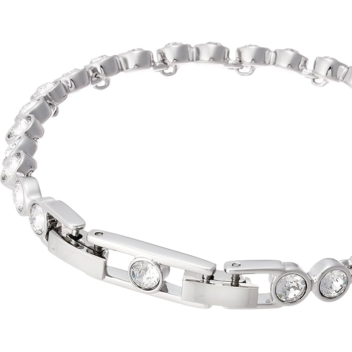 WG 5.60 Carats Bezel Set Round Cut Lab Grown Diamonds Tennis Bracelet