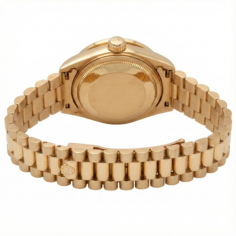 W Mop Roman Dial Presidential Watch Rolex Dj Diamond Bezel Gold