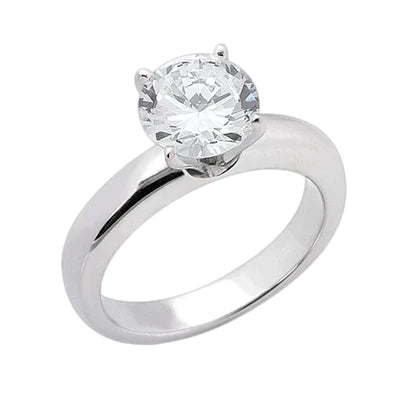 White Gold 3 Carat Diamond Ring