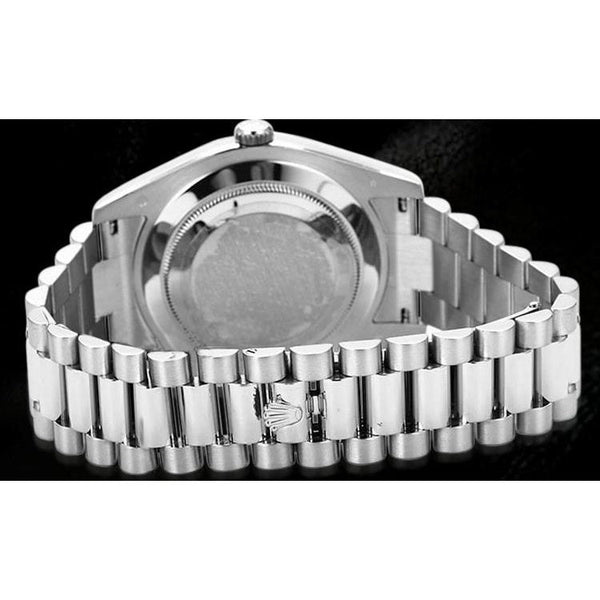 Gents Watch Fluted Bezel President