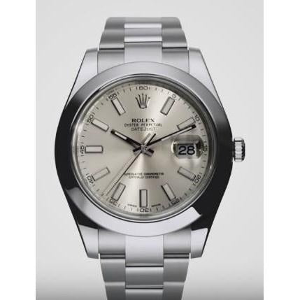 White Stick Dial Rolex Watch